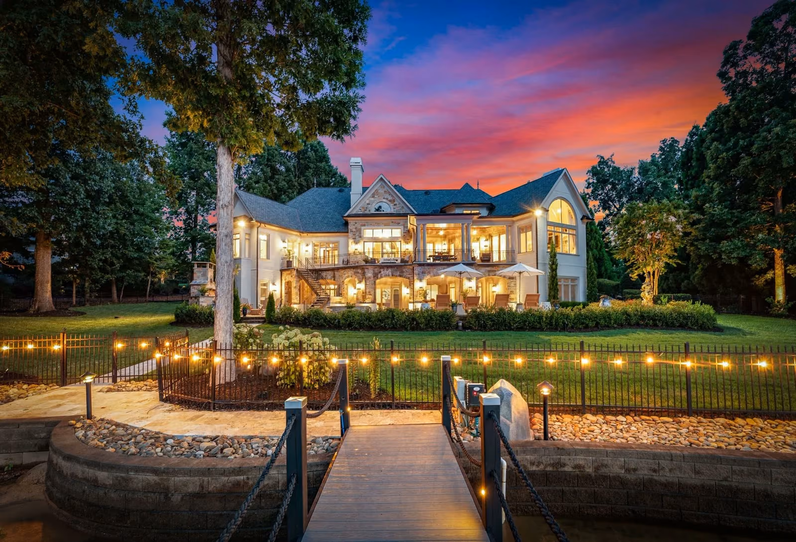 Mooresville, North Carolina, on the eastern shore of Lake Norman.