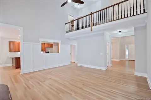 Spacious Family Room with fireplace