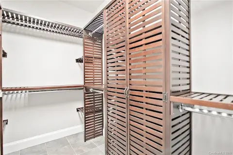 Huge walk-in closet off of the Master Bath