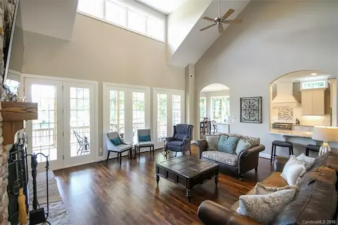 Gleaming 100 Year Old Refinished Hardwood Floors!