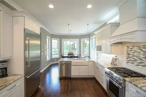 Marble Counter Tops & Back Splash!
