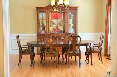 Large formal dining room