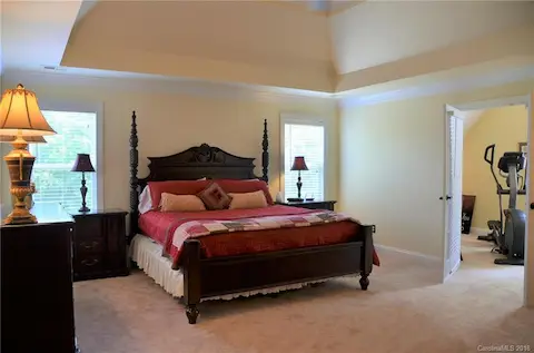 Huge master retreat with bonus flex space that could serve as exercise room, study, or just a quiet spot away from it all!