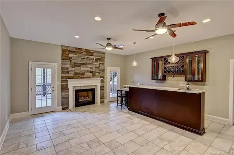 Basement Great Room/Bar Area