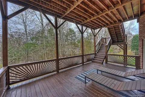 Basement Level Deck