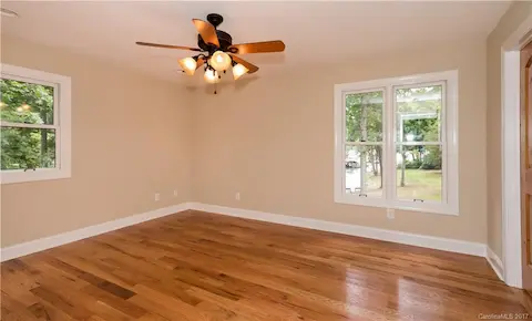 Second large bedroom located on the main level with its own private bath attached.