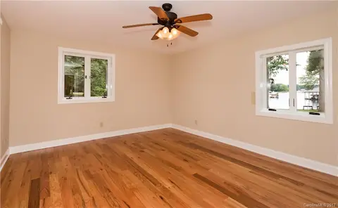 Downstairs potential master if needed with very nice views of the lake and a beautiful attached private bath