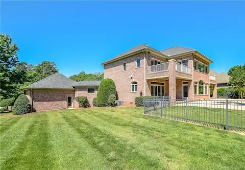 Exterior side view of home