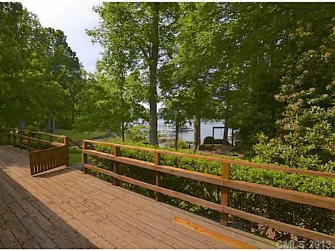 Deck - Extended deck alongside back of house, waterfront.