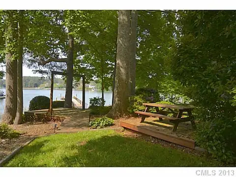 Exterior Back - Picnic area in backyard.