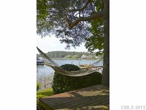 Exterior Back - Hammock area for relaxing near the water.