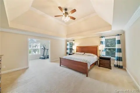 Massive Master suite with sitting or working out area