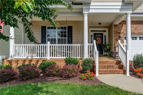 Covered Front Porch