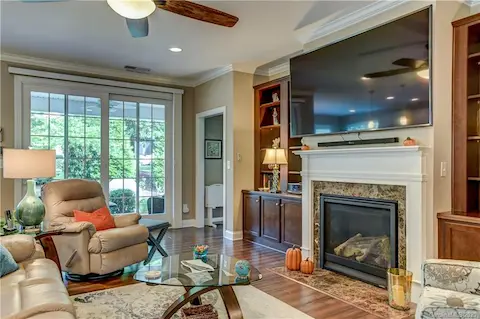 Great Room fireplace