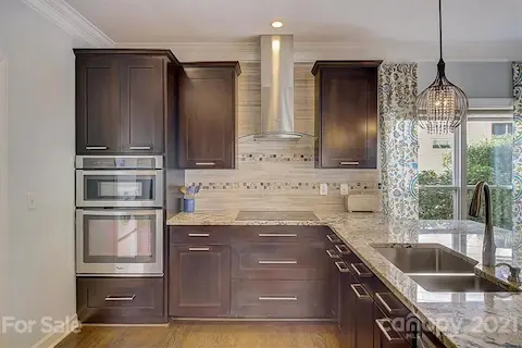 Wall oven & induction cooktop!