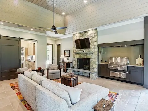Living Porch Grilling Station