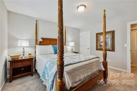 3rd bedroom with walk in closet.