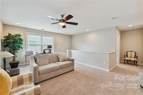 Loft or upstairs gameroom.
