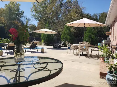 Resort for a backyard