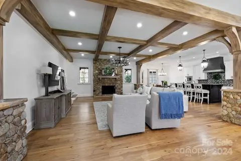 HUGE open floorplan