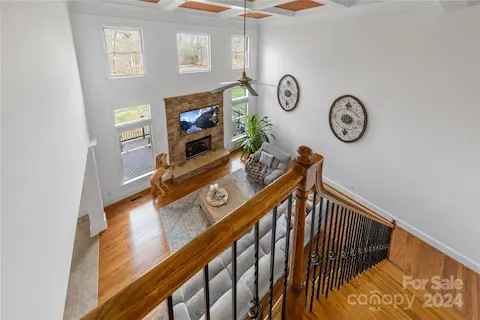 Two Story Family Room