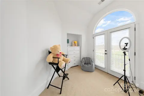 Sitting room off second primary suite