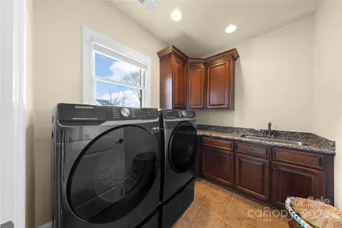 Upstairs laundry