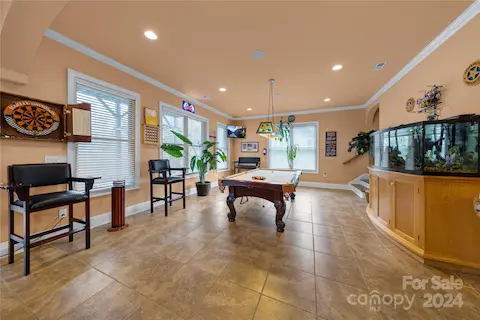 Billiards area