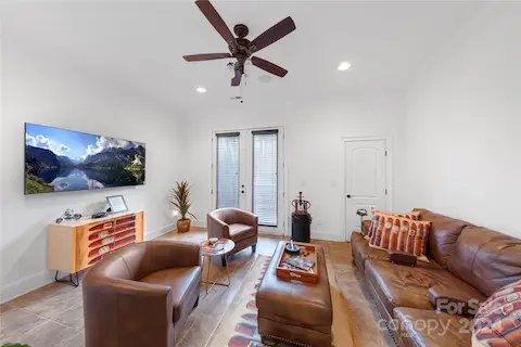 Bedroom in basement