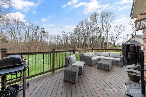 Deck area