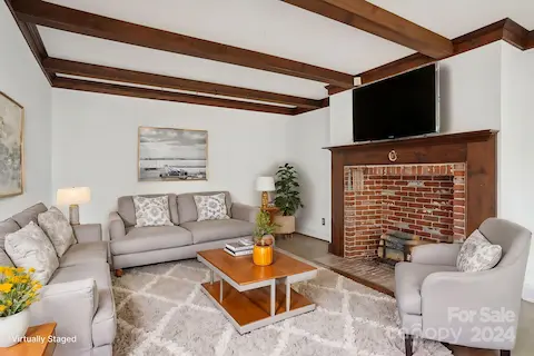Virtual Staged Living room