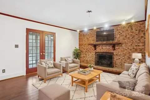 Virtual Staged Family room
