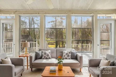 Virtual Staged Screened Porch