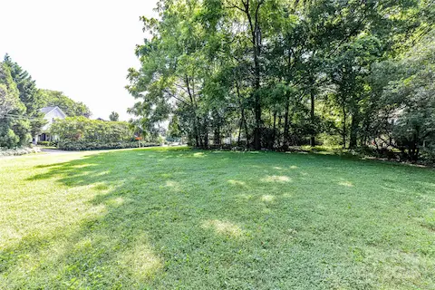 Roughly 200 linear feet of open land footage facing on Catawba Avenue