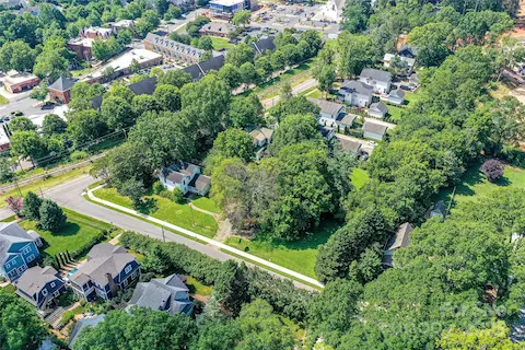 Aerial View from parcel towards South Main Street