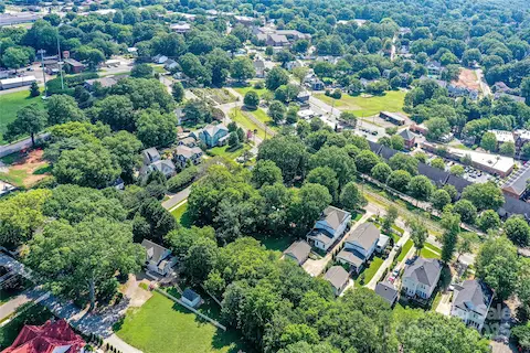Northward view towards Downtown Davidson