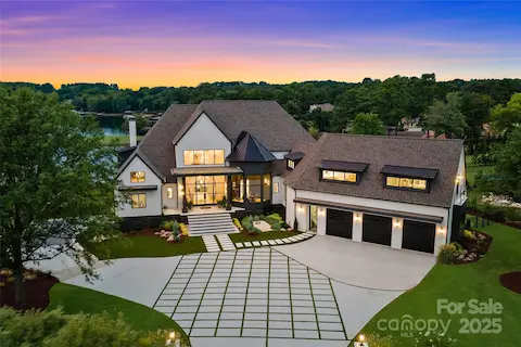 Front Elevation Twilight