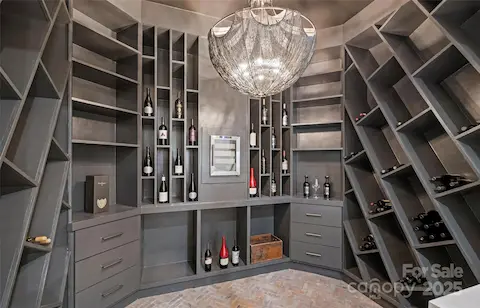 Lower Level Wine Room