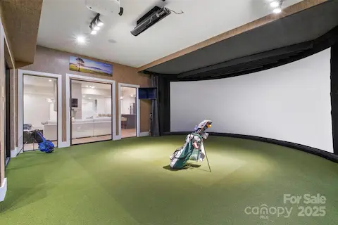 Golf Simulator Room