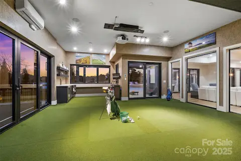 Golf Simulator Room