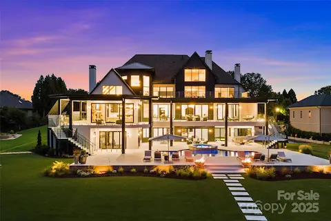 Rear Elevation Twilight