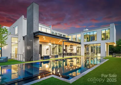 Rear Exterior and Pool