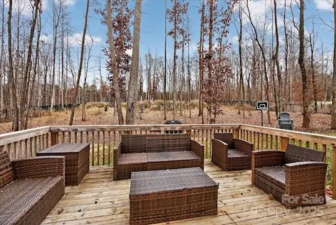 Backyard patio-deck