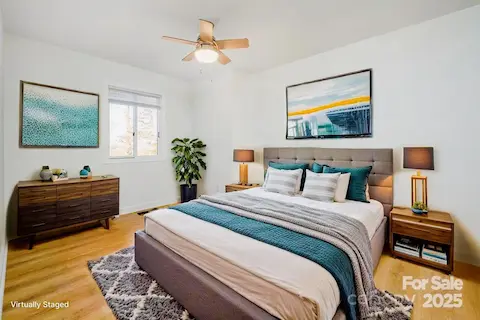 2nd Bedroom Virtually enhanced