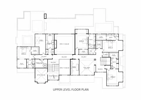 Upper Level Floor Plan