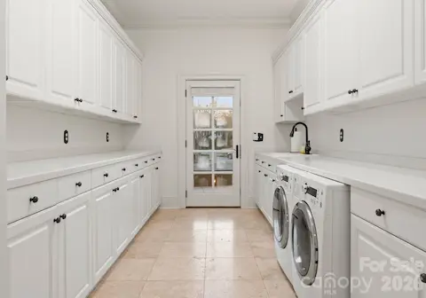 Main laundry room