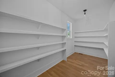 Oversized walk-in pantrywater-line and electricity in pantry