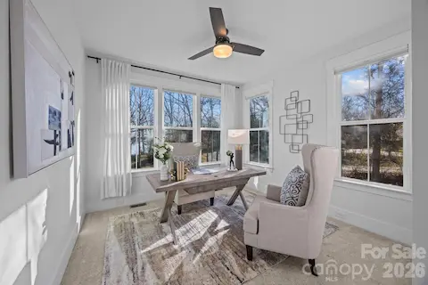 Main floor office, bedroom, or flex space