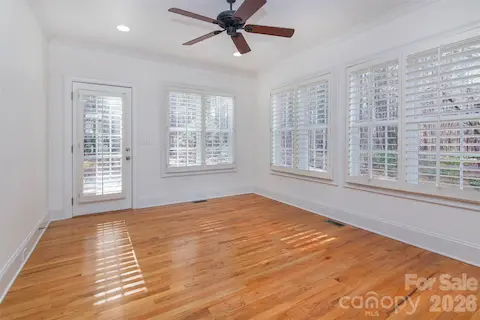Sunroom/fantastic dining room - two entries for flow from dining to outside brick/concrete patio/firepit or to 29 ft deck - great for casual entertaining!