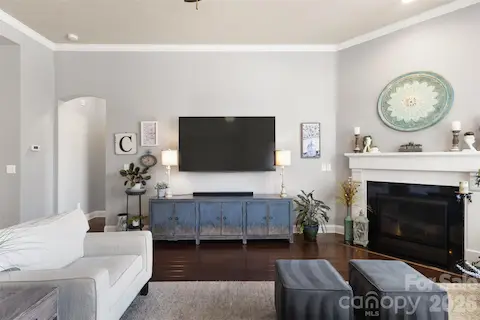 Beautiful fireplace